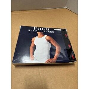 Ralph Lauren Polo tank tops for men 3 pack black large